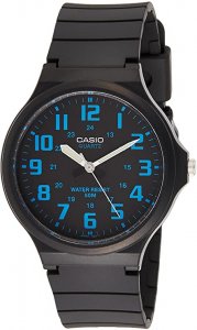 Relógio Masculino Casio Analógico Mw2402Bvdf - Preto