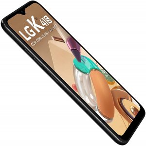 Smartphone LG K41S 32GB, RAM de 3GB, Tela de 6,5” V- Notch, Câmera Quádrupla e Processador Octa-Core 2.0, Preto