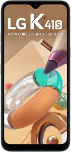 Smartphone LG K41S 32GB, RAM de 3GB, Tela de 6,5” V- Notch, Câmera Quádrupla e Processador Octa-Core 2.0, Titanium