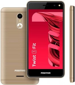 Smartphone Positivo Twist 3 Fit S509C 32GB Dual Chip 5” - Dourado