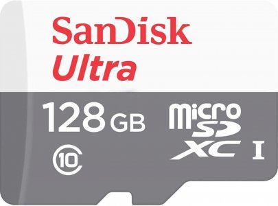 SanDisk Cartão micro SDSQUNS-128G-GN6MN 128GB 80MB/s UHS-I Classe 10 microSDXC