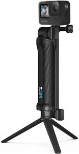 Suporte 3 Formas para Todos os Modelos Hero, GoPro, AFAEM-001, Preto