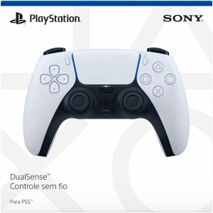 Controle DualSense - Branco: Experiência de Jogo Imersiva com Resposta Tátil e Gatilhos Adaptáveis