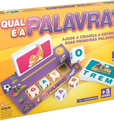 Jogo Qual é a Palavra? - Aprendizado Divertido para Crianças