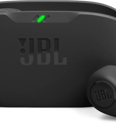 Fone de Ouvido JBL Wave Buds TWS - Fones Sem Fio Bluetooth, Áudio de Alta Qualidade, Design Compacto - Preto