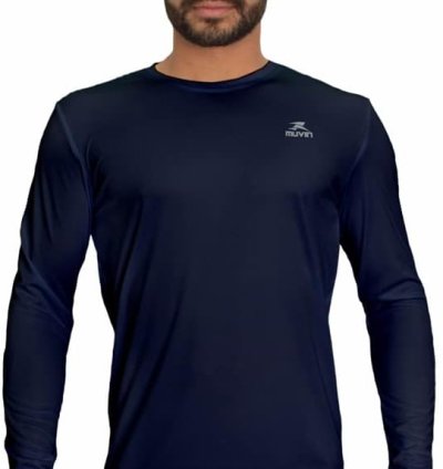 Camisa Masculina Dry Fit Muvin CLR-00500 | Conforto e Estilo para o Dia a Dia
